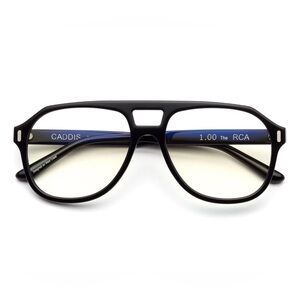 Caddis - Black Reader Glasses